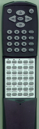KONKA KKY196BLACK KKY196 replacement Redi Remote