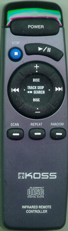 KOSS MS566 Genuine  OEM original Remote