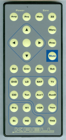 KRELL 305166-G Genuine OEM original Remote
