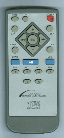 LANZAR VBD700 Genuine OEM original Remote