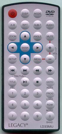 LEGACY LD33MU Genuine OEM original Remote