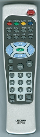 LEXIUM DBS7000 Genuine  OEM original Remote