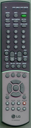 LG 6710900004D Genuine OEM original Remote