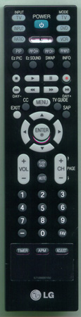 LG 6710900010U 6710900010U Genuine OEM original Remote