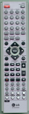 LG 6710CDAK05A 6710CDAK05A Genuine  OEM original Remote