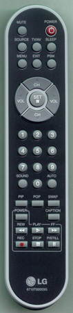 LG 6710T00003G 6710T00003G Genuine OEM original Remote