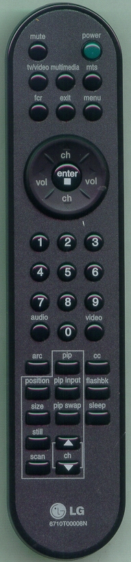 LG 6710T00008N 6710T00008N Refurbished Genuine OEM Original Remote