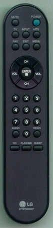 LG 6710T00022P 6710T00022P Genuine OEM original Remote