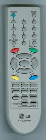 LG 6710V00090A 6710V00090A Genuine OEM original Remote