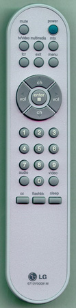 LG 6710V00091M 6710V00091M Genuine OEM original Remote