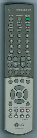 LG 6710V00102W 6710V00102W Genuine  OEM original Remote