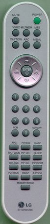 LG 6710V00126S 6710V00126S Genuine OEM original Remote