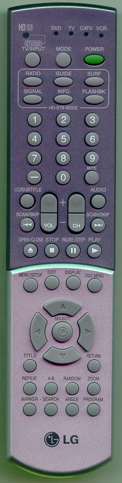 LG 6711R1N132B Refurbished Genuine OEM Original Remote