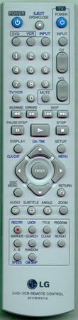 LG 6711R1N171A 6711R1N171A Genuine  OEM original Remote