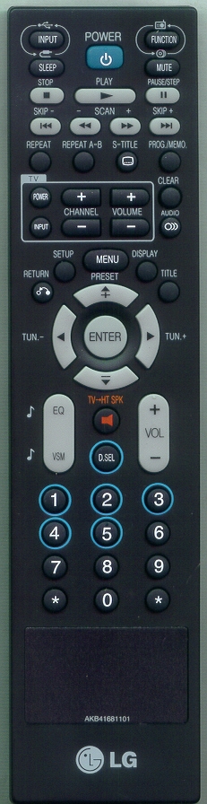 LG AKB41681101 AKB41681101 Refurbished Genuine OEM Original Remote