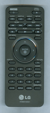 LG AKB68183501 AKB68183501 Genuine OEM original Remote