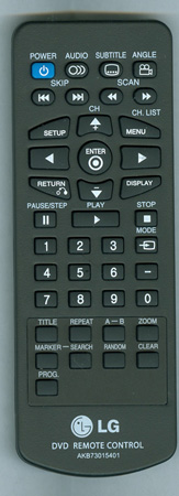 LG CFS30199224 AKB73015401 Genuine OEM original Remote
