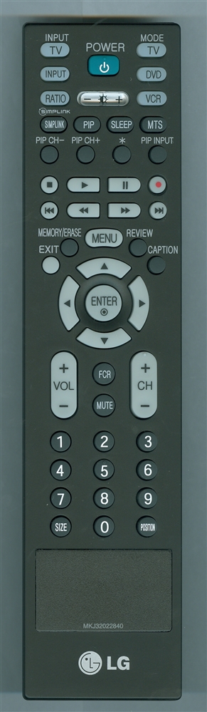 LG MKJ32022840 MKJ32022840 Refurbished Genuine OEM Original Remote