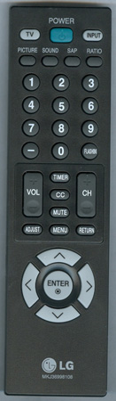 LG MKJ36998108 MKJ36998108 Genuine OEM original Remote