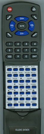 LG 6710CDAL01B replacement Redi Remote