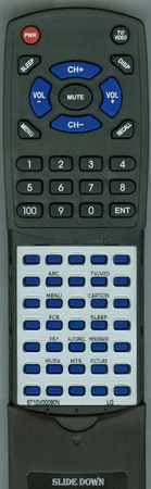 LG 6710V00090N 6710V00090N replacement Redi Remote