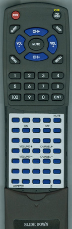 LG AKB73075301 replacement Redi Remote