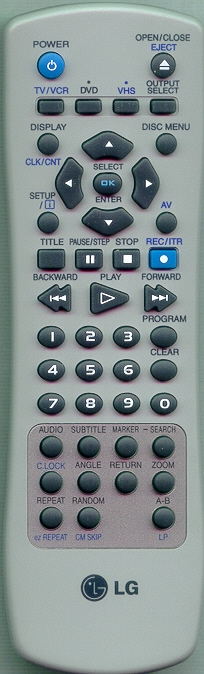 LG 6711RKP042A Refurbished Genuine OEM Original Remote