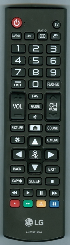 LG AGF76631053 AKB74915304 Genuine OEM original Remote