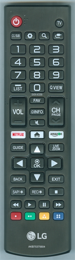 LG AGF76631070 AKB75375604 Genuine OEM original Remote