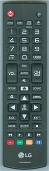 LG AGF78667001 AKB75095330 Original OEM Original Remote