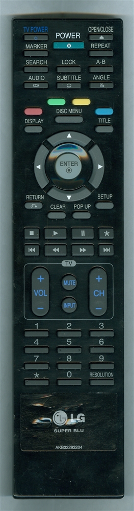 LG AKB32293204 Refurbished Genuine OEM Original Remote