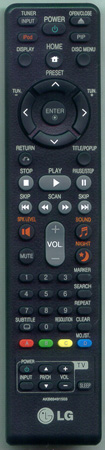 LG AKB69491503 Genuine OEM original Remote