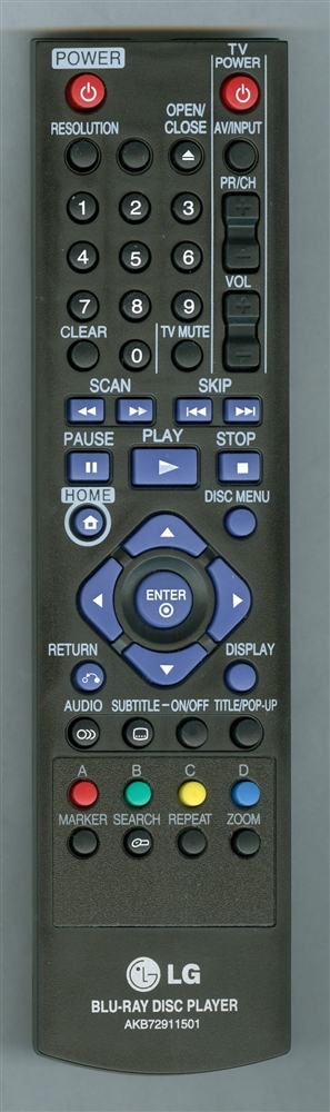 LG AKB72911501 Genuine OEM original Remote