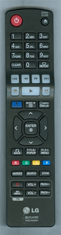 LG AKB73295901 Genuine OEM original Remote