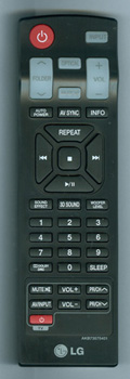 LG AKB73575401 Genuine OEM original Remote