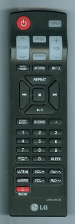 LG AKB73575402 Genuine OEM original Remote