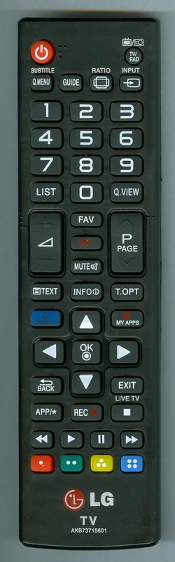 LG AKB73715601 Genuine  OEM original Remote