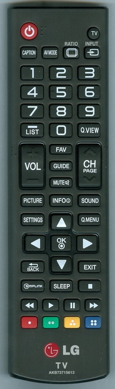 LG AKB73715613 Genuine OEM original Remote