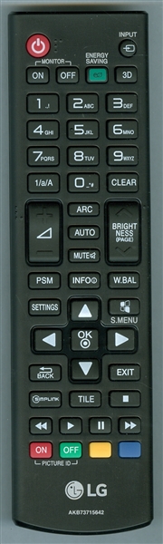 LG AKB73715642 Genuine OEM original Remote