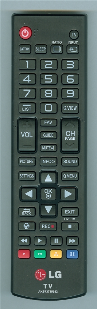 LG AKB73715682 Genuine OEM Original Remote