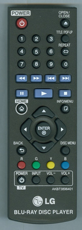 LG AKB73896401 Genuine OEM original Remote
