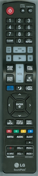 LG AKB74095511 Genuine OEM original Remote