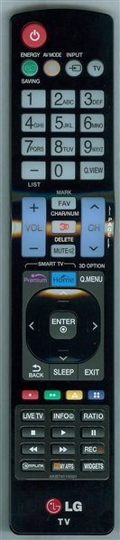 LG AKB74115501 Genuine OEM original Remote