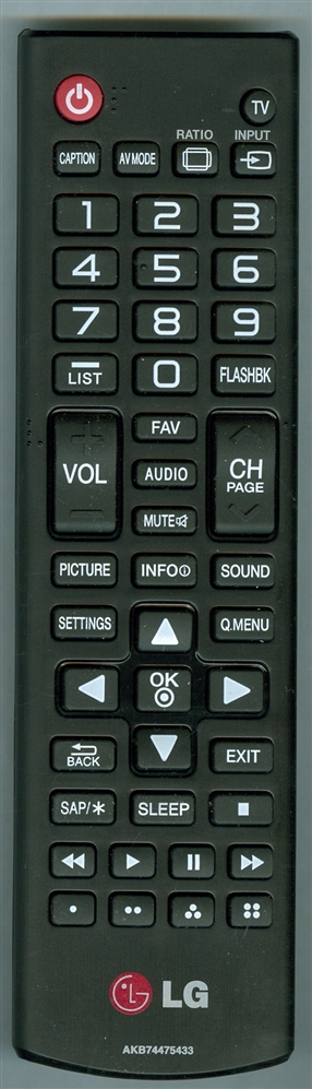 LG AKB74475433 Genuine OEM original Remote