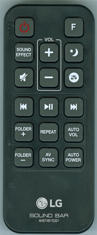 LG AKB74815321 Genuine OEM Original Remote