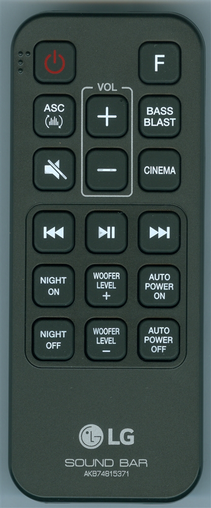 LG AKB74815371 Genuine OEM original Remote