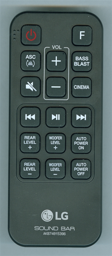 LG AKB74815396 Genuine OEM Original Remote