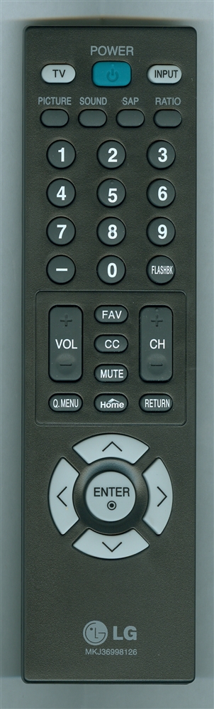 LG MKJ36998126 Refurbished Genuine OEM Original Remote
