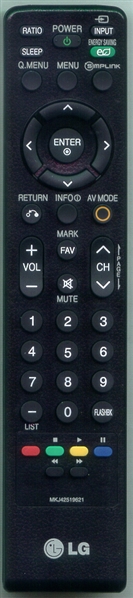 LG MKJ42519621 Refurbished Genuine OEM Original Remote