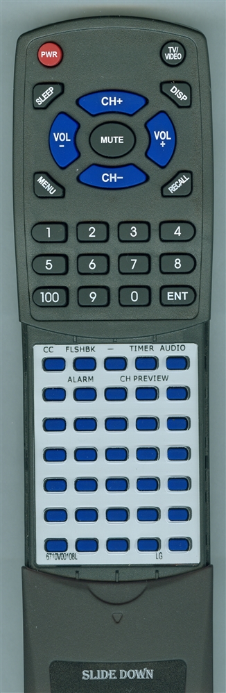 LG 6710V00108L replacement Redi Remote